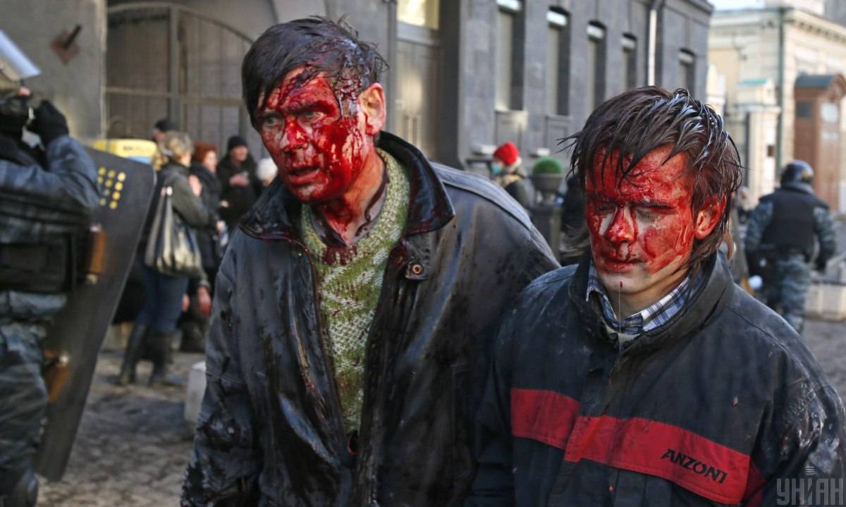 Агония режима Януковича: мирное наступление Майдана на Верховную Раду залито кровью