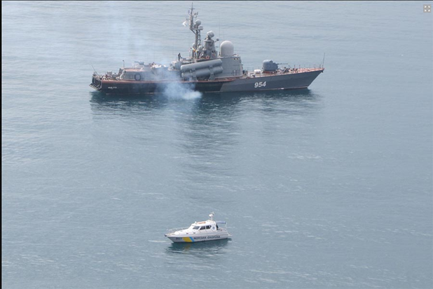 Войска РФ блокировали отряд морской охраны Госпогранслужбы Украины в Балаклаве
