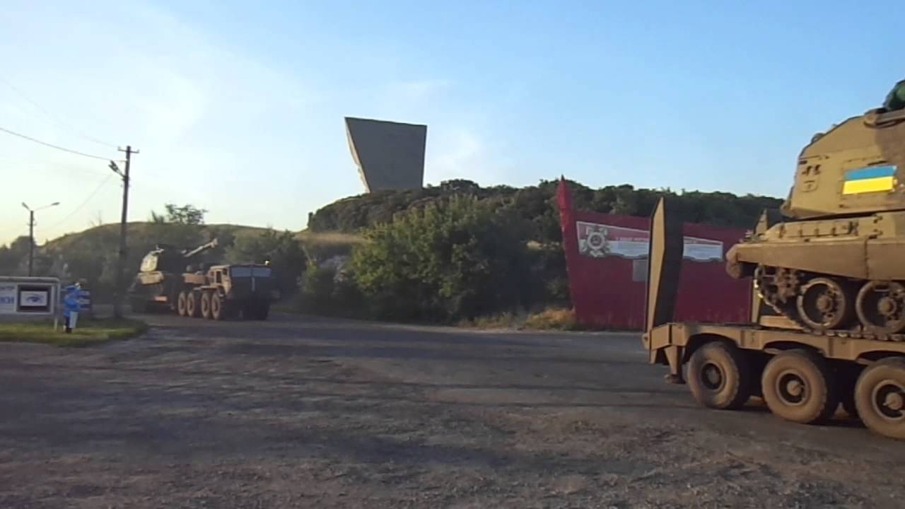 Украинская артиллерия разгромила тренировочный лагерь террористов под Славянском
