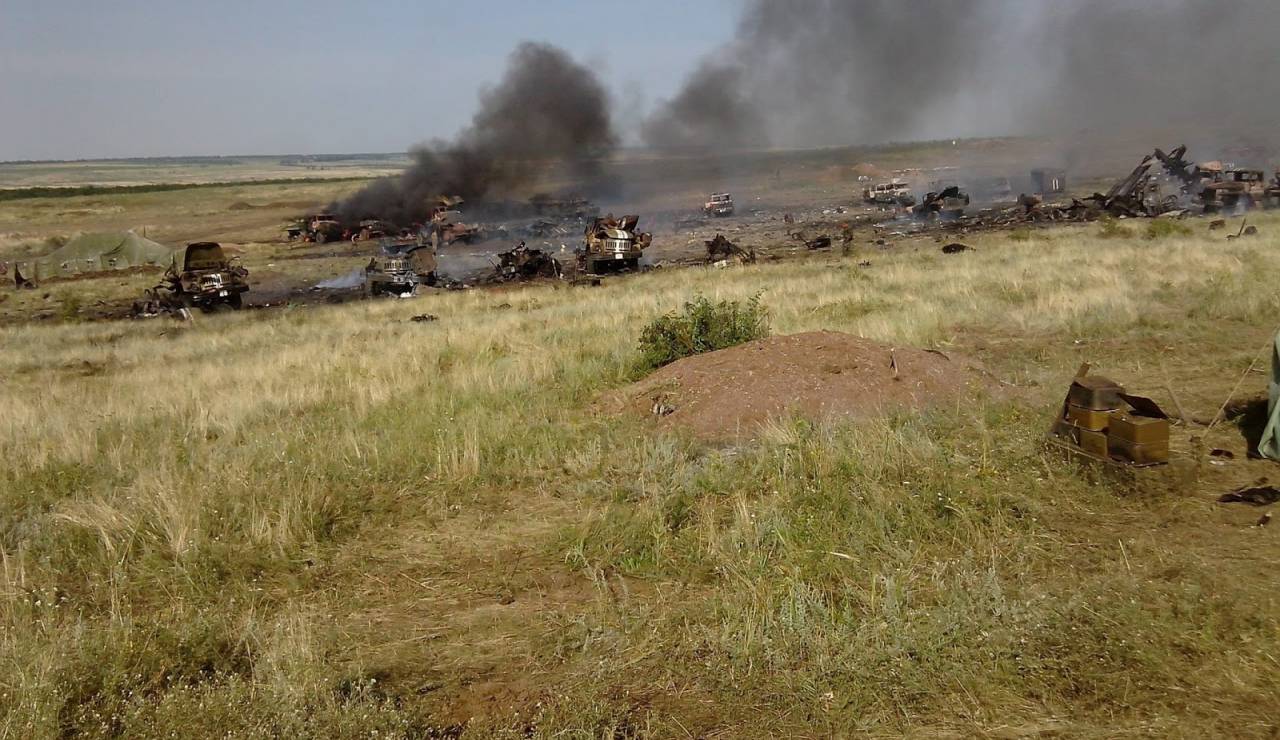 Российская армия убила 37 украинских военных под Зеленопольем