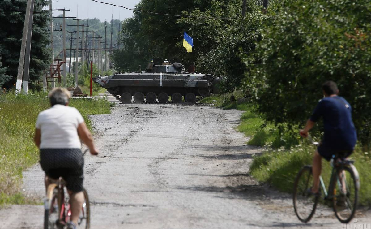 Силы АТО заняли окрестности Горловки, РФ продолжает обстрелы позиций Украины