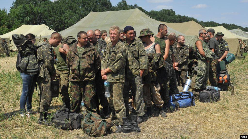 Часть 72-й бригады вооруженных сил Украины отошла на территорию РФ