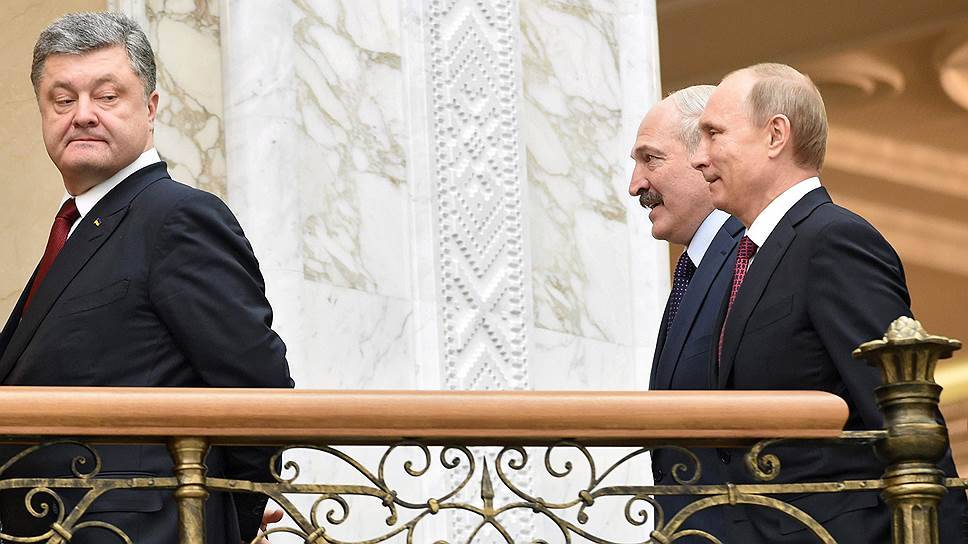 Порошенко поблагодарил Лукашенко за организацию встречи с Путиным