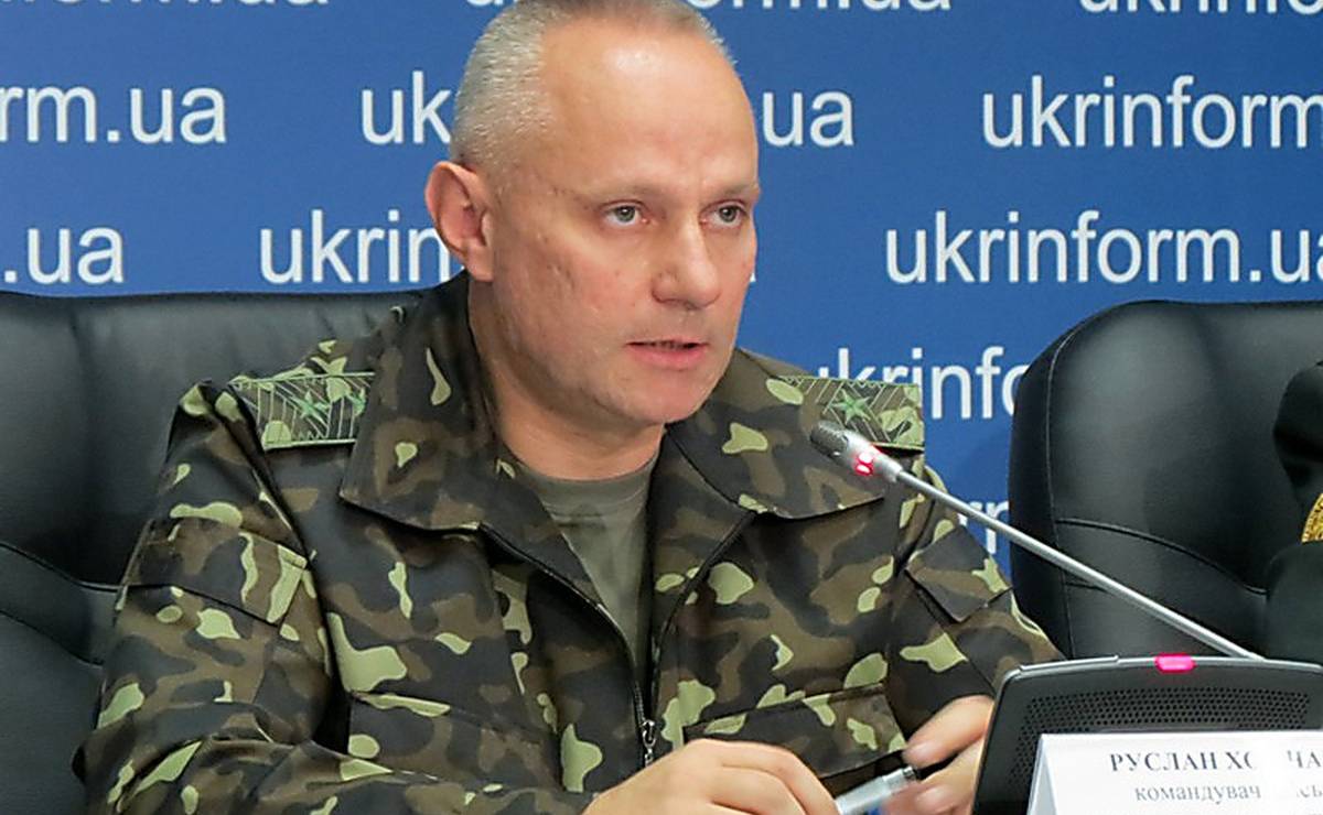 Генерал Хомчак благодарит добробаты за работу в Иловайске