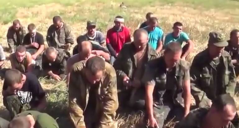 Раненные украинские воины – в плену у военных РФ