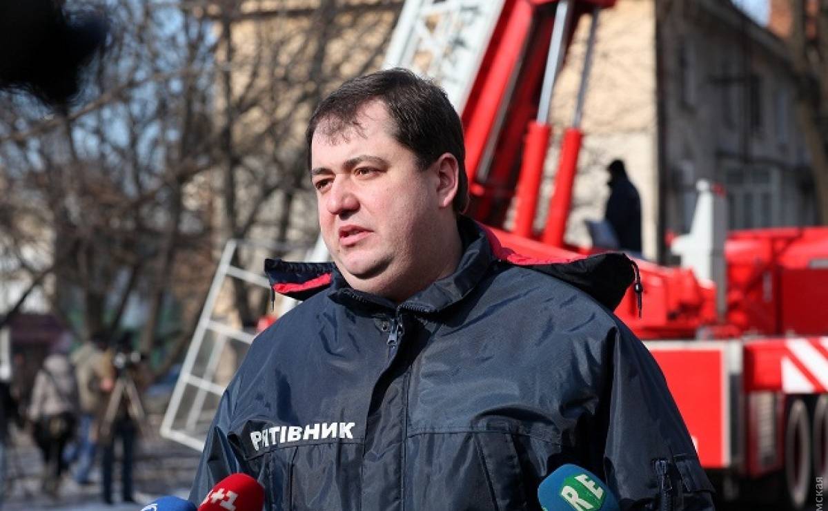 В Одессе окончательно уволен начальник ГУ ГСЧС, замешанный в трагедии 2 мая