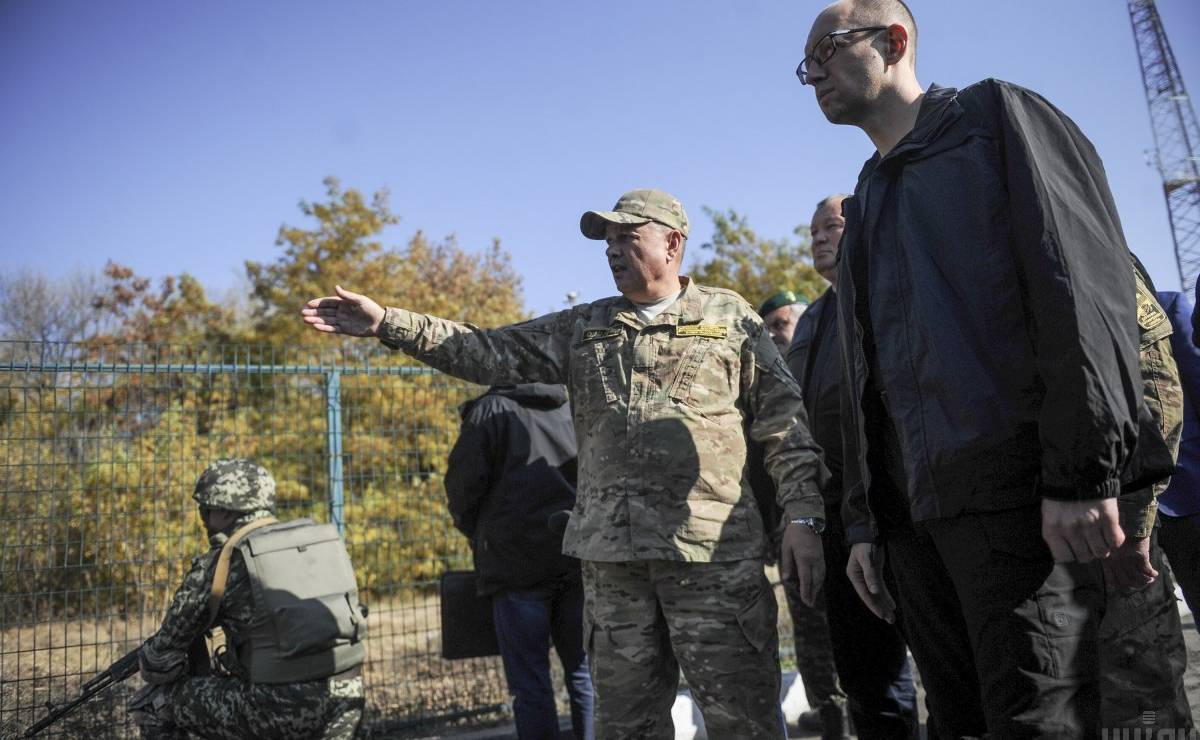 СНБО планирует построить "Стену" на границе с Россией до конца 2015 года