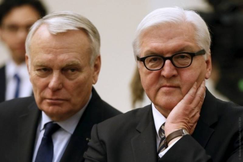 Главы МИД Германии и Франции требуют выполнения Минска и  "эффективного контроля границы" на Донбассе