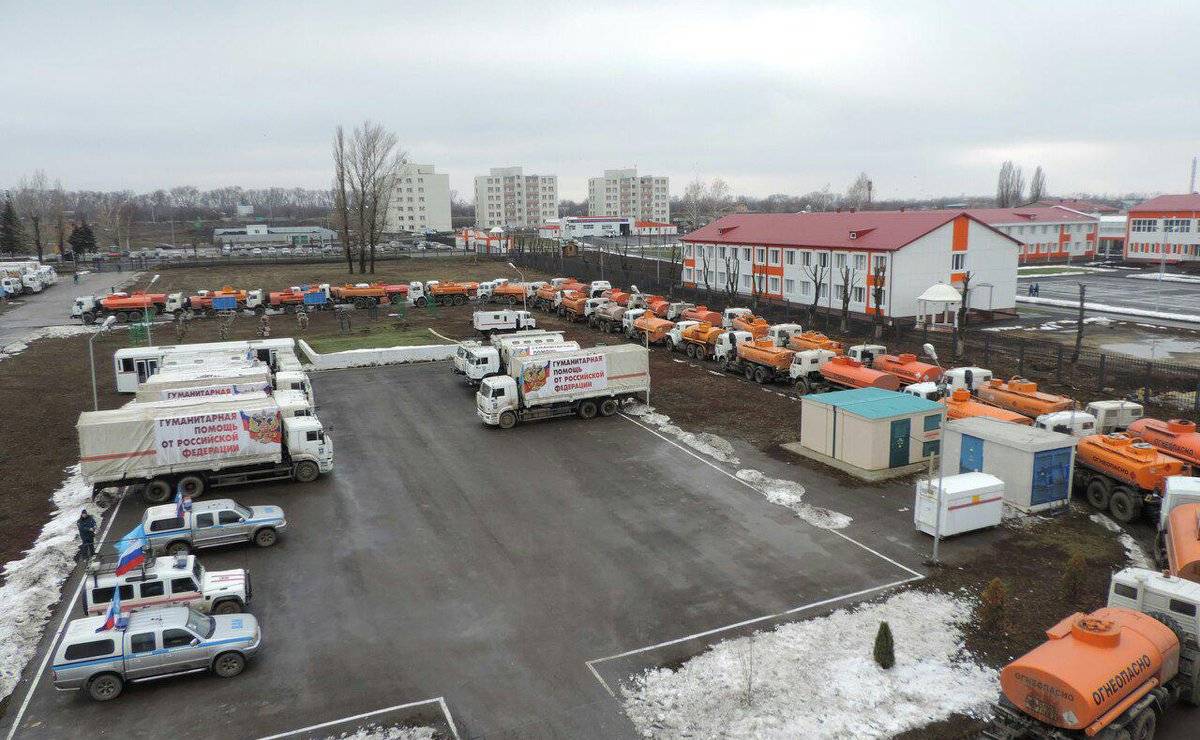 Из 10 грузовиков российского "гумконвоя" 7 были бензовозами – ОБСЕ