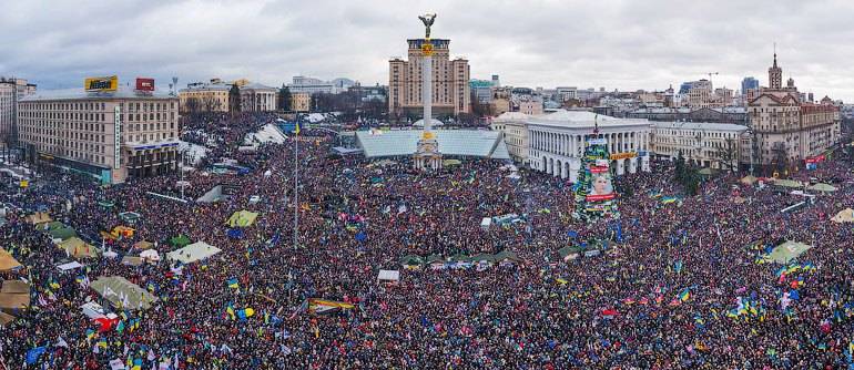В Евромайдане приняли участие 20% населения Украины