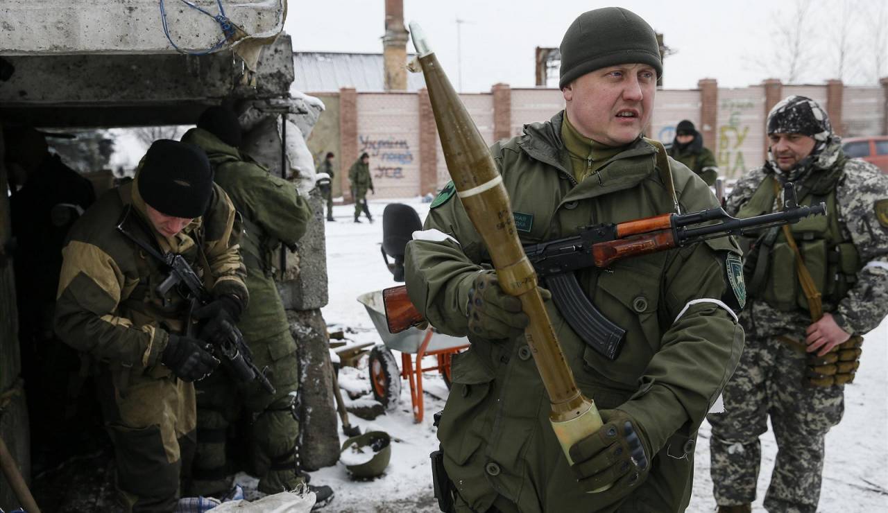 Оккупанты укрепляются в районе Дебальцевского плацдарма и усиливают обстрелы