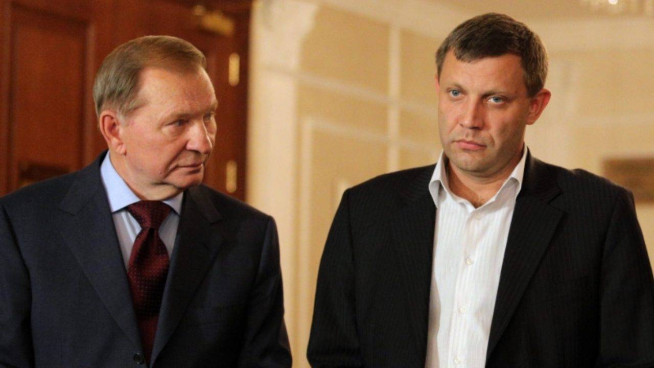 Захарченко: Переговоров в Минске не будет, пока там будет Кучма