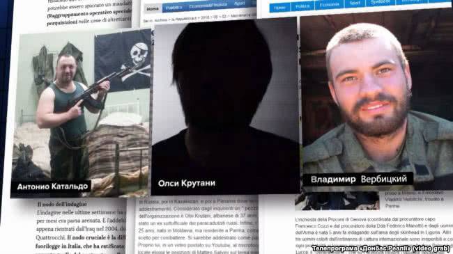 Суд Италии приговорил к тюремным срокам первых трех наемников, воевавших против Украины на Донбассе