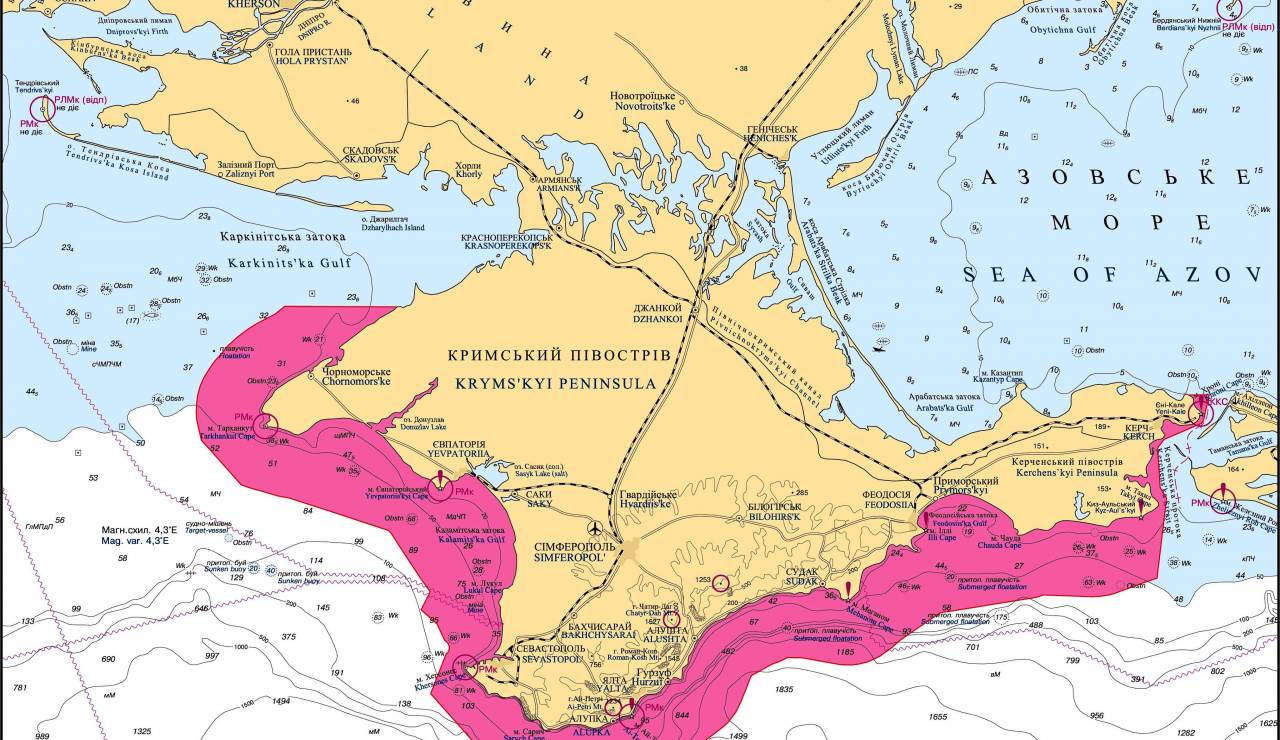 Госгидрография инициирует создание морского режимного района вокруг оккупированного Крыма